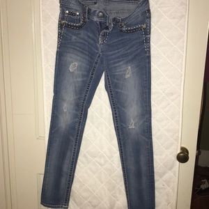Miss Me skinny jeans size 25🌺